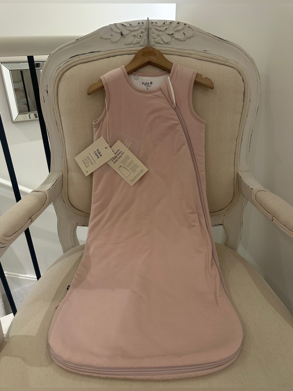 Size Small Kyte BABY Sleep Bag Blush 1.0 TOG NWT (14-20 pound baby)